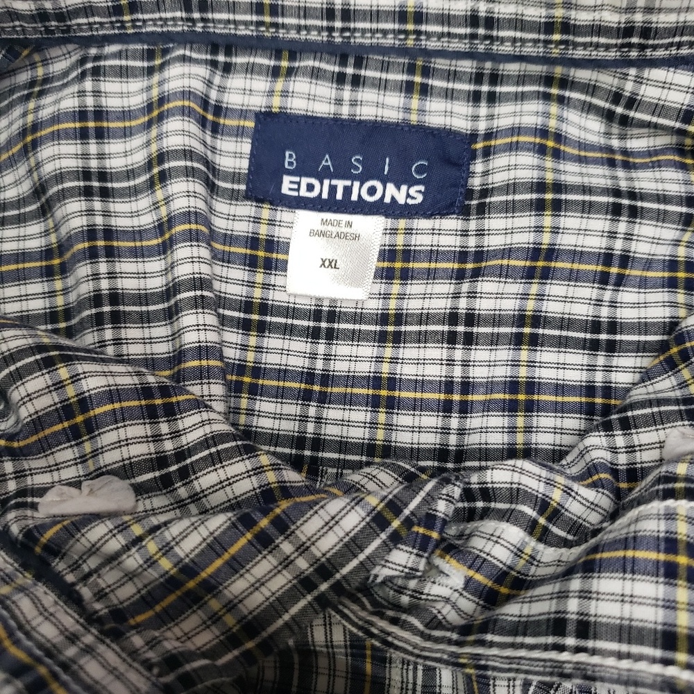 Men's basic editions button up shirt - Picture 3 of 3